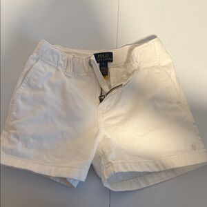 Polo by Ralph Lauren girls cream shorts